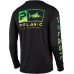 Реглан Pelagic Aquatek Icon Long Sleeve Performance Shirt S к:black