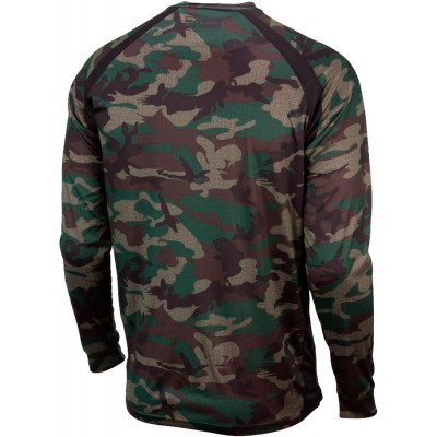 Реглан Pelagic Vaportek Long Sleeve Fishing Shirt S к:green fish camo