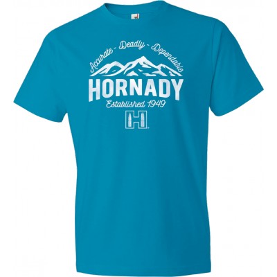 Футболка Hornady Mountain. 2XL. Блакитний