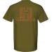 Футболка Hornady H Logo Military Green. 2XL. Зелений