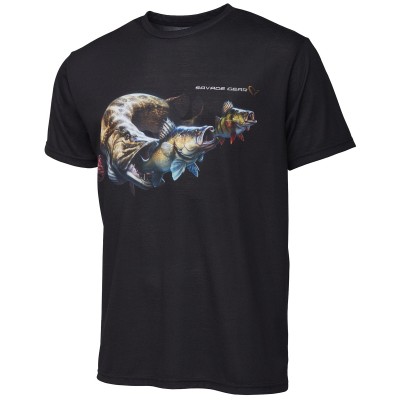 Футболка Savage Gear Cannibal T-Shirt L ц:black