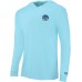 Реглан Pelagic Aquatek Built Fade Hoodie Fishing Shirt M к:light blue