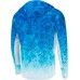 Реглан Pelagic Exo-Tech Hooded Fishing Shirt L к:blue dorado hex