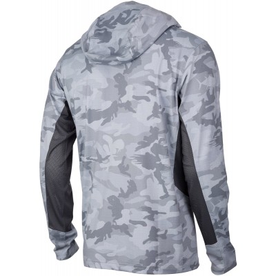 Реглан Pelagic Exo-Tech Hooded Fishing Shirt M ц:light grey