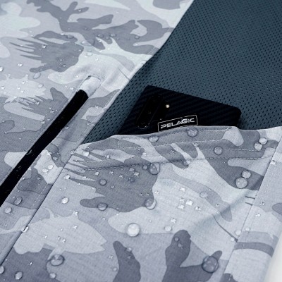 Реглан Pelagic Exo-Tech Hooded Fishing Shirt S к:light grey