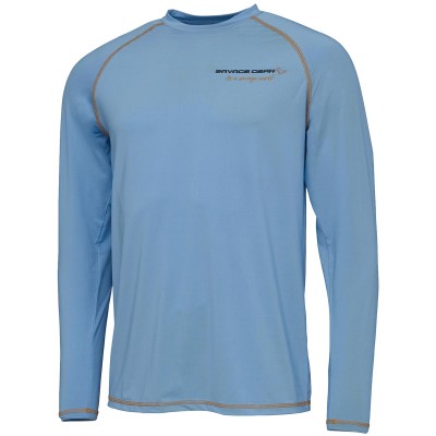 Реглан Savage Gear Aqua UV Long Sleeve Tee L ц:bonnie blue