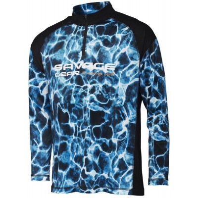 Реглан Savage Gear Marine UV Long Sleeve Tee XXL к:sea blue