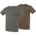 Комплект футболок Hallyard Jonas. Размер S. Зеленый/серый