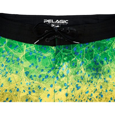 Шорти Pelagic Blue Water Fishing Shorts 33 к:green dorado hex