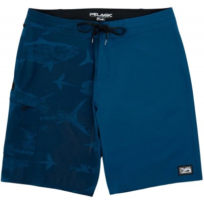Шорти Pelagic Blue Water Fishing Shorts - Gyotaku. 38. Smokey blue