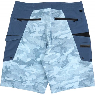 Шорты Pelagic Ocean Master Camo Fishing Shorts 40 ц:slate fish camo