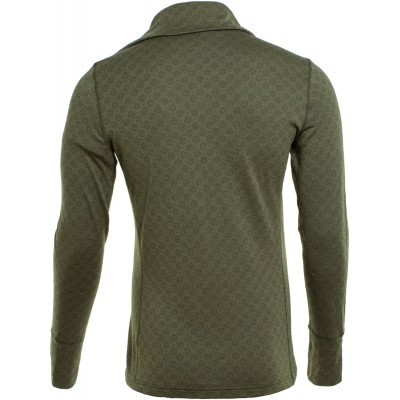 Термосвитер Thermowave Long Sleeve Turtleneck 1/2 zip. 3XL. Forest green