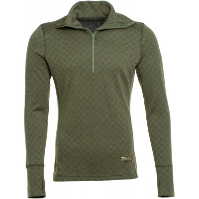 Термосветр Thermowave Long Sleeve Turtleneck 1/2 zip. 2XL. Forest green