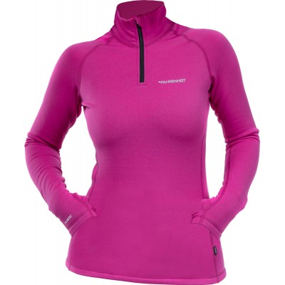 Реглан Fahrenheit Power Stretch Pro Zip Woman M к:fuchsia