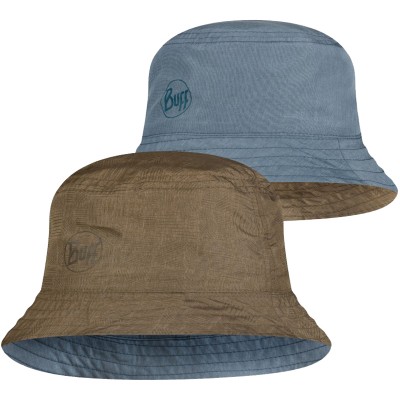 Панама Buff Travel Bucket Hat M/L Zadok Blue-Olive