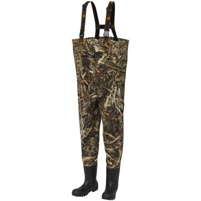 Вейдерсы Prologic Max5 Taslan Chest Bootfoot Waders Cleated XL 44/45-9/10 размеры 58.5cm 94cm 148.5cm ц:camo