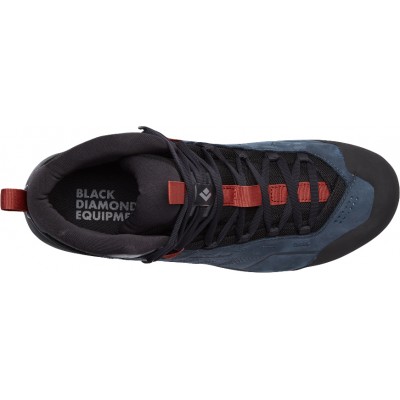 Кроссовки Black Diamond M Mission LTHR MD WP. 8.5. Eclipse/Red Rock