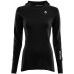 Реглан Aclima WarmWool 200 Hood Sweater Women Jet M Black