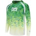 Реглан Pelagic Vaportek Hooded Fishing Shirt XL к:dorado green