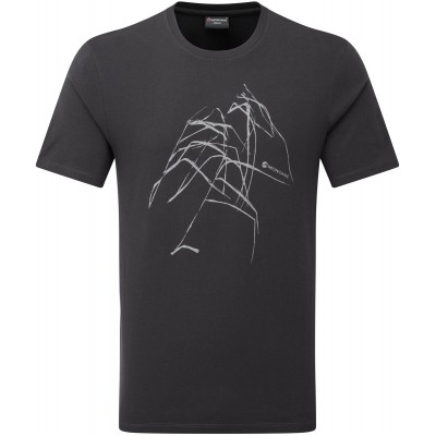 Футболка Montane Abstract T-Shirt M ц:midnight grey