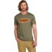 Футболка Simms Logo Frame T-Shirt L Military Heather