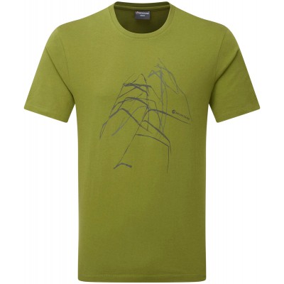 Футболка Montane Abstract T-Shirt M ц:alder green