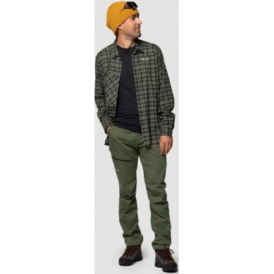 Брюки Salewa Fanes Cotton Durastretch Pant Men. 48/M. Green