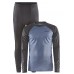 Термобілизна Craft Core Warm Baselayer Set Man XL Grey