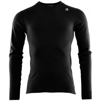 Термокофта Aclima WarmWool 200 Crew Neck Men Jet L Black