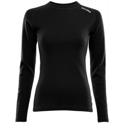 Термокофта Aclima WarmWool 200 Crew Neck Women Jet L Black