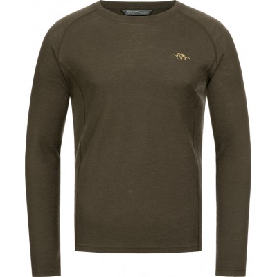 Термосвитер Blaser Active Outfits Merino Base Layer Roundneck Jonar 2XL Dark Brown