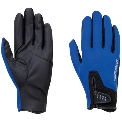 Перчатки Shimano Pearl Fit Full Cover Gloves XL ц:blue