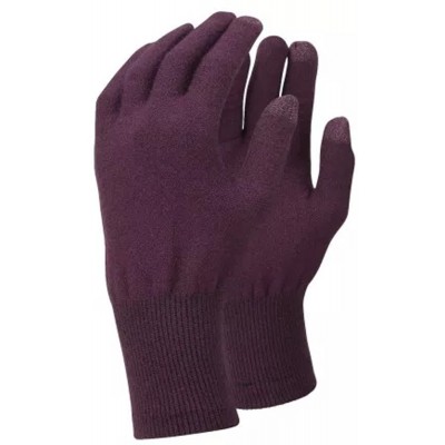 Перчатки Trekmates Merino Touch Glove Фиолетовый