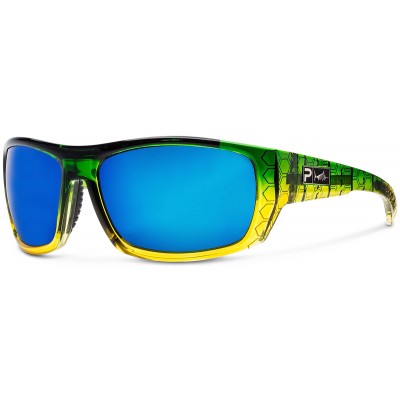 Окуляри Pelagic Pursuit - Polarized Mineral Glass к:green dorado / blue