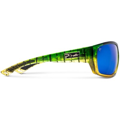 Очки Pelagic Pursuit - Polarized Mineral Glass ц:green dorado / blue