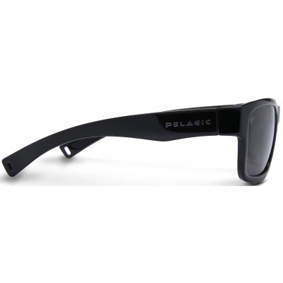 Окуляри Pelagic Ballyhoo - Polarized Mineral Glass к:black/grey