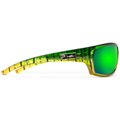 Окуляри Pelagic The Mack - Polarized Poly Lens к:green dorado / green