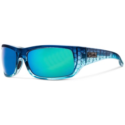 Окуляри Pelagic Fish Hook - Polarized Mineral Glass к:blue helix / green