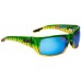 Очки Pelagic Fish Hook - Polarized Mineral Glass ц:green dorado / blue