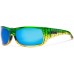 Очки Pelagic Fish Hook - Polarized Mineral Glass ц:green dorado / blue