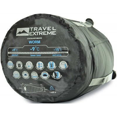 Спальный мешок Travel Extreme TE Worm L