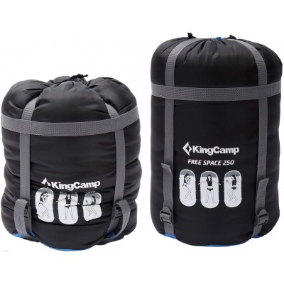 Спальный мешок KingCamp Freespase 250. R. Grey