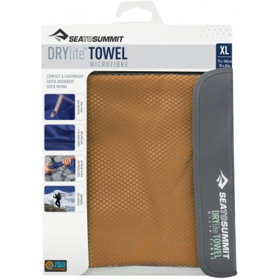 Полотенце Sea To Summit DryLite Towel XL 30х60cm ц:orange