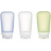 Набір ємностей Humangear GoToob+ 3-Pack. Large. Clear/Green/Blue