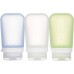 Набор емкостей Humangear GoToob+ 3-Pack. Medium. Clear/Green/Blue