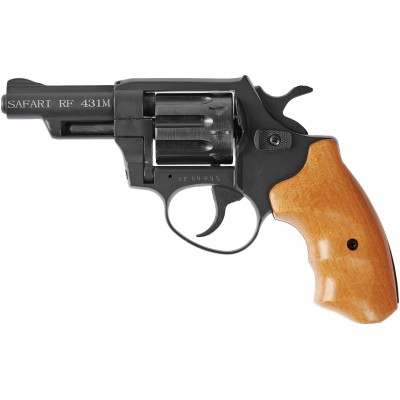 Револьвер флобера Safari Pro 431-M 3". Материал рукояти - бук