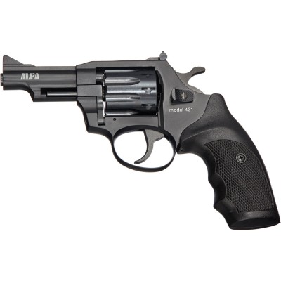 Револьвер флобера Alfa mod.431 3". Рукоять №7. Материал рукояти - пластик