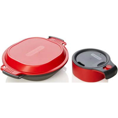 Набор Humangear GoKit Deluxe 7-tool Mess Kit. Charcoal/Red