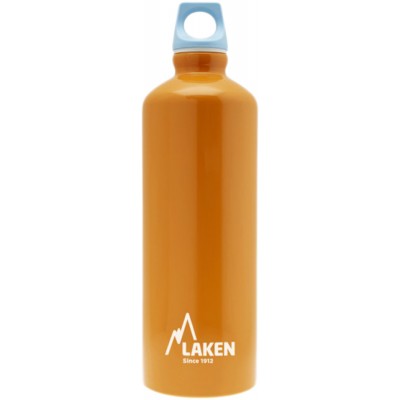 Бутылка Laken Futura 0.75L Orange/blue cap