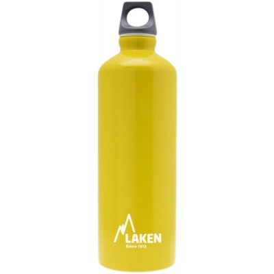 Бутылка Laken Futura 1L Yellow/grey cap
